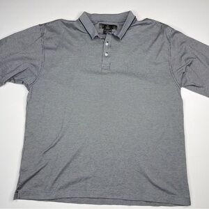 Nike Golf Polo Shirt Preppy Resort Vacation Summer Office Casual Navy White XL